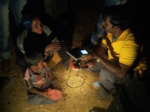 Introducing the light to a family